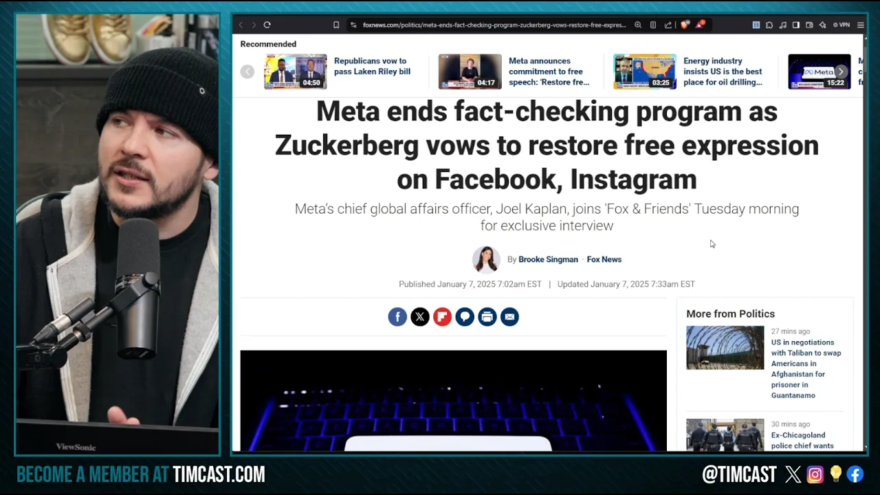 Facebook Announces END OF CENORSHIP In HUGE Victory, ADMITS Deep State FORCED Censorship On META