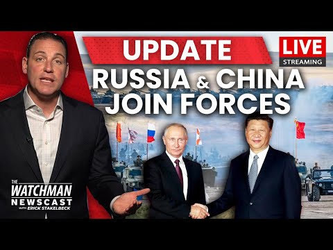 Russia & China Joint Military Drill Features NUCLEAR-CAPABLE Bombers | Watchman Newscast LIVESTREAM