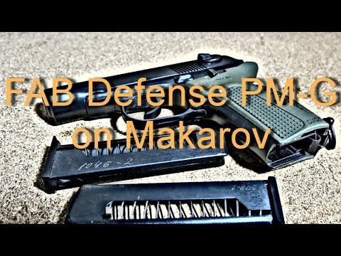 Fab Defense PM-G Grip for Makarov - First Looks