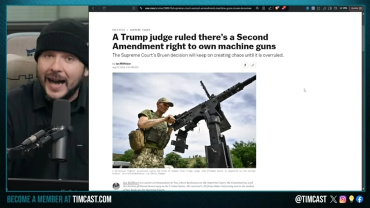 Federal Judge Rules Machine Gun Ban UNCONSTITUTIONAL, MAJOR 2A WIN, Liberals Are LIVID