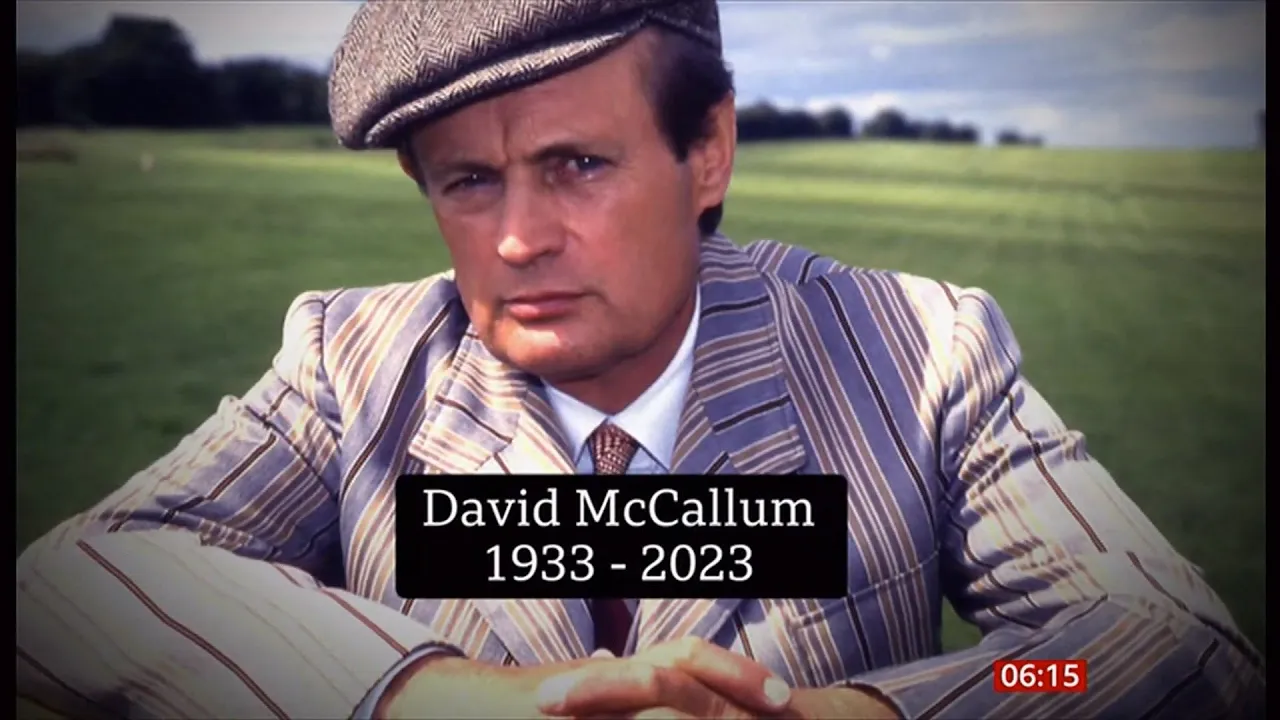 David McCallum passes away (1933 - 2023) (UK) - BBC & Sky News - 26/Sep/2023