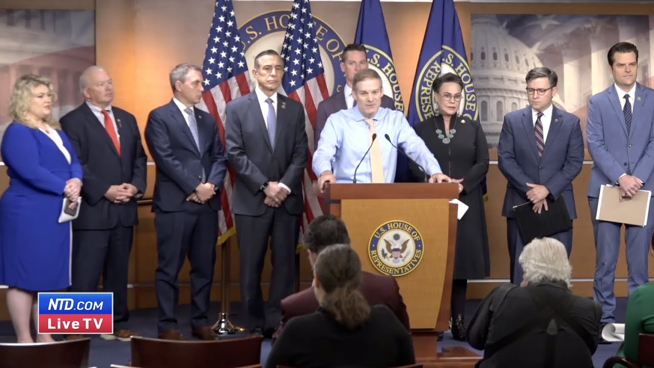 LIVE: House Judiciary Committee Hold Press Conference on New Whistleblower Report