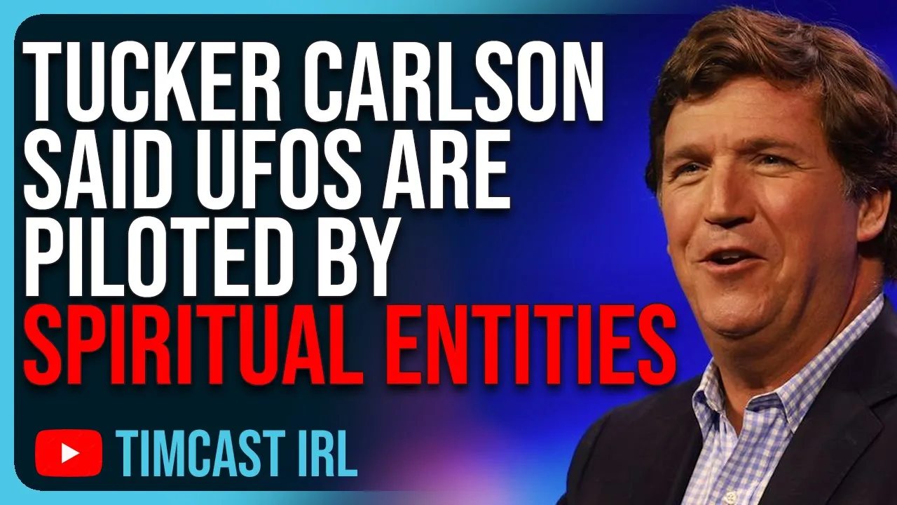 Tucker Carlson Said UFOs Are Piloted By SPIRITUAL ENTITIES That Live Underground