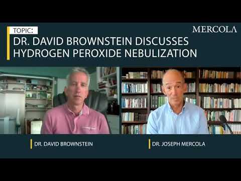 Condensed Mercola interview with Dr David Brownstein H2O2 Nebulization