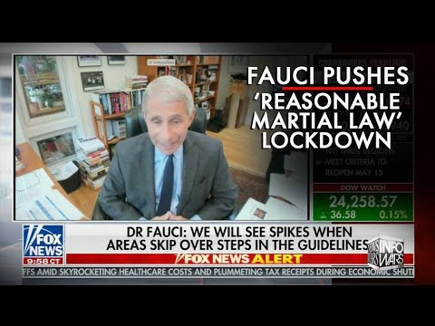 Fauci Pushes 'Reasonable Martial Law' Lockdown