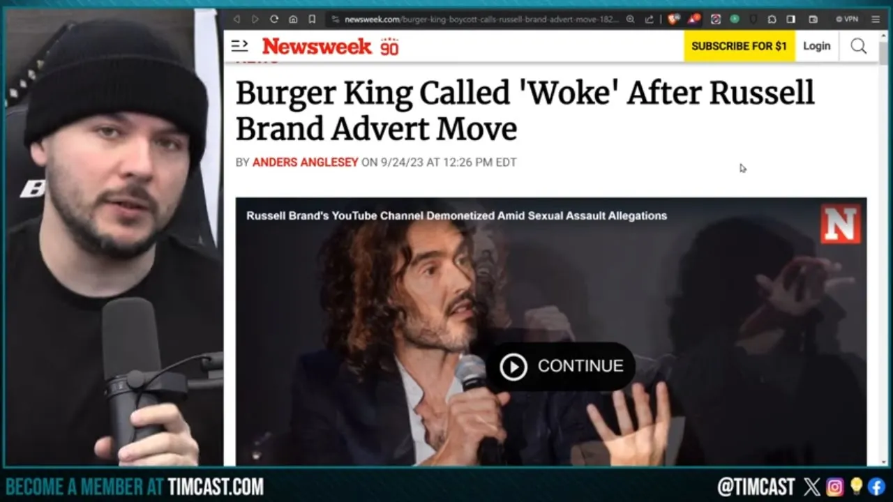 THEY'RE TRYING TO BAN RUMBLE, Advertisers DROP Rumble Over Russell Brand Defense Amid GOV Censorship