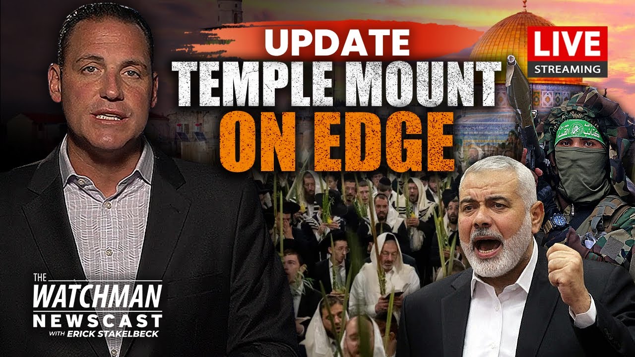 Hamas RAGES at Israel as THOUSANDS of Jews Visit Temple Mount for Sukkot | Watchman Newscast LIVE