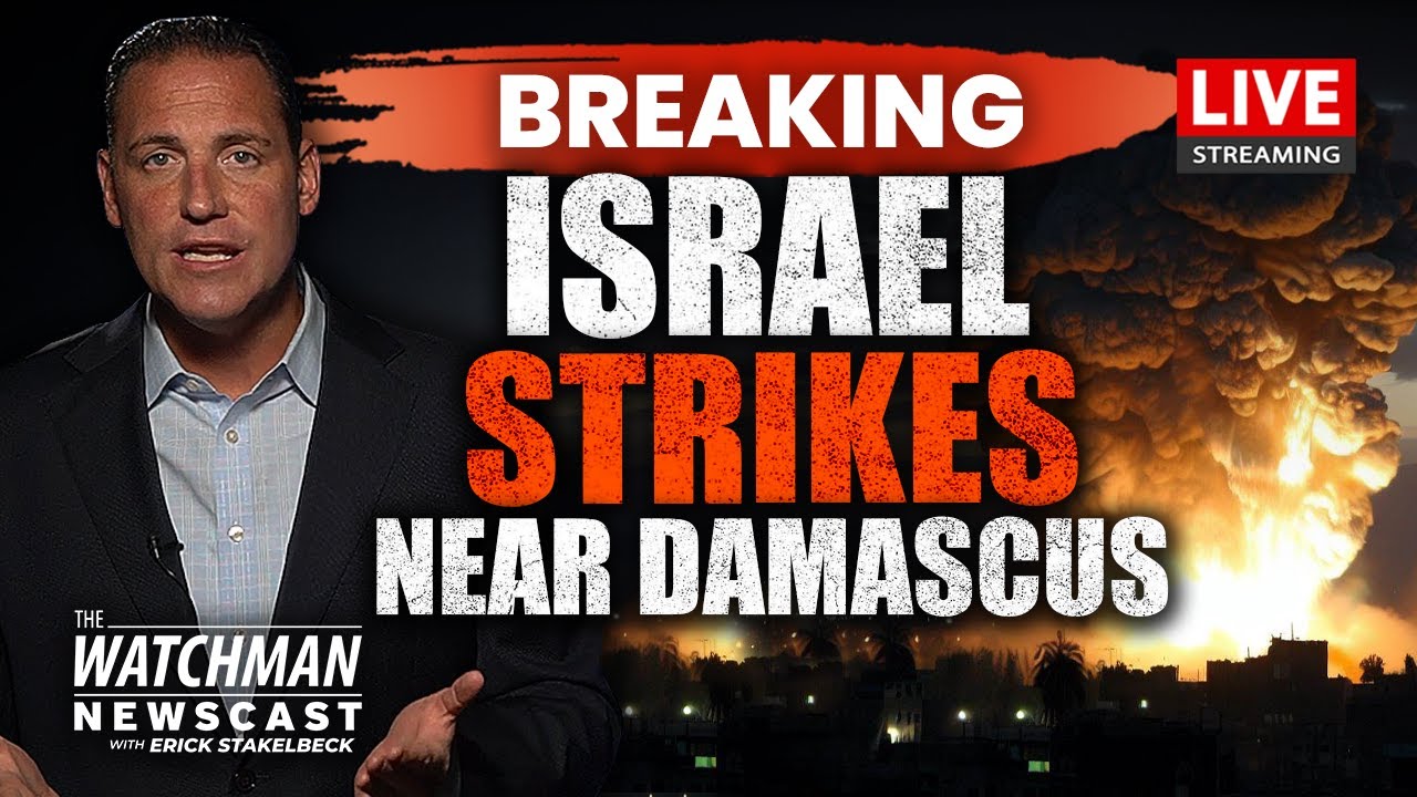 Israel AIRSTRIKES Near Damascus Target Iran-Backed Fighters | Watchman Newscast LIVE