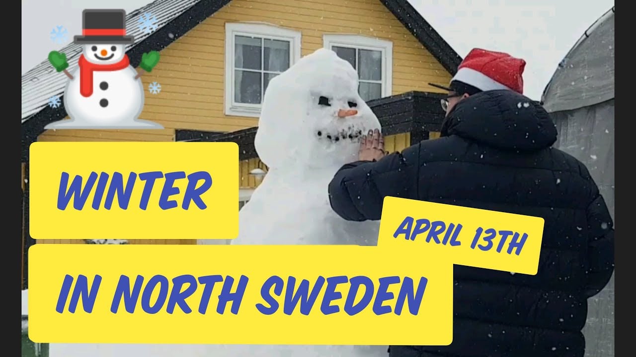 Ouch! Winter hit us again! | In April!
