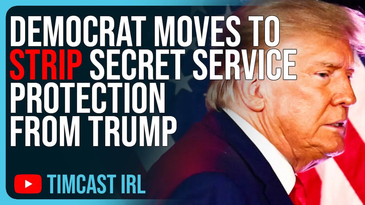 Democrat Moves To STRIP Secret Service Protection From Anyone In Prison For A Year, TARGETING Trump