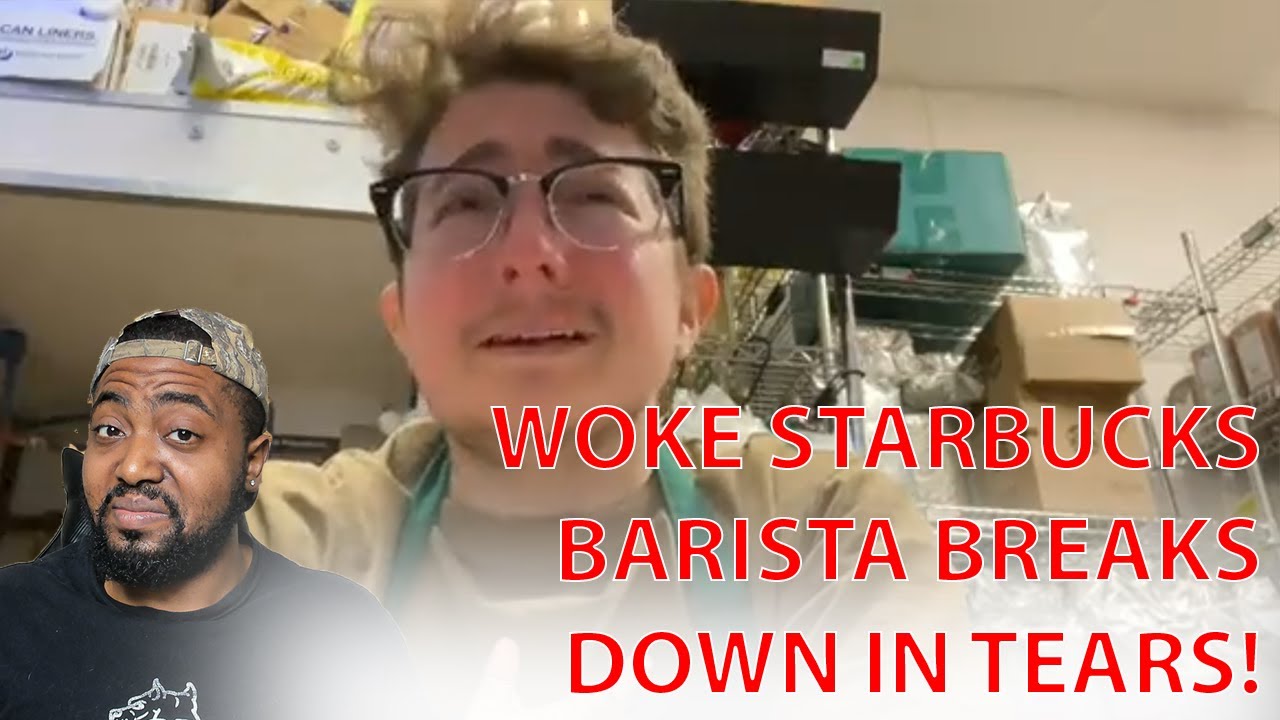 Black Conservative Perspective - WOKE Starbucks Barista BREAKS DOWN IN TEARS Over Being Misgendered And Getting Too Many Work Hours