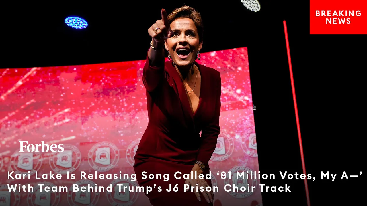 Kari Lake Drops Song Called ‘81 Million Votes, My A—’ With Team Behind Trump’s J6 Prison Choir Track