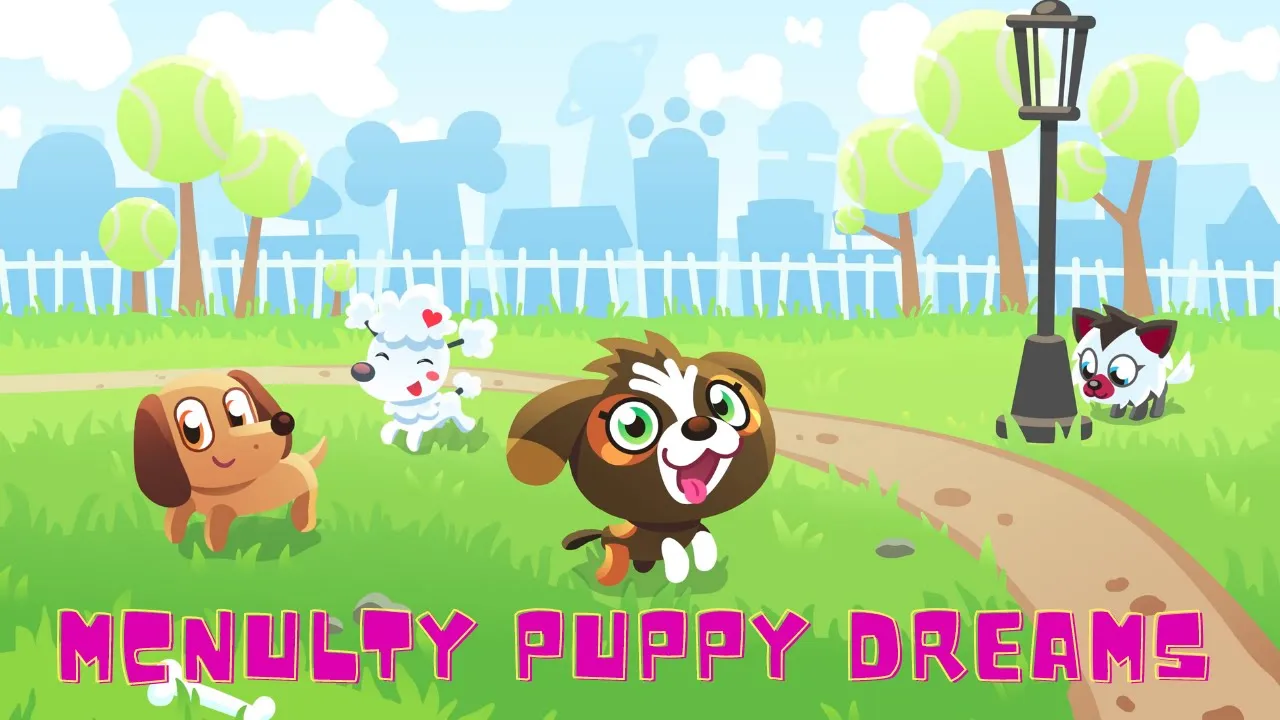 video of mcnulty puppy dreams bedtime story, video to help children fall asleep, Puppy dreams story