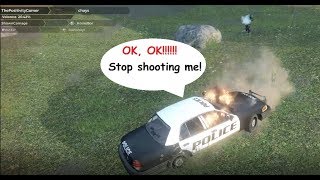 I Get Shot Out Of Police Car And It Gets Stolen