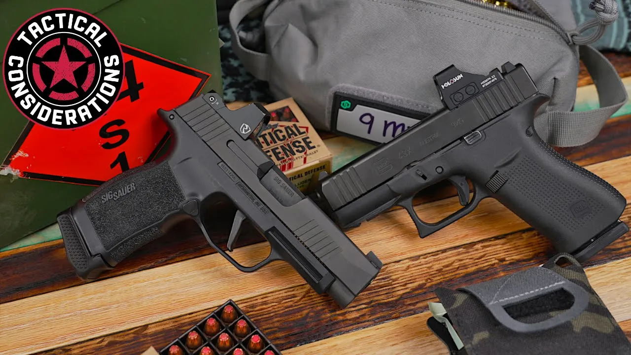 Glock 43X VS Sig P365XL The One That Bugs Me