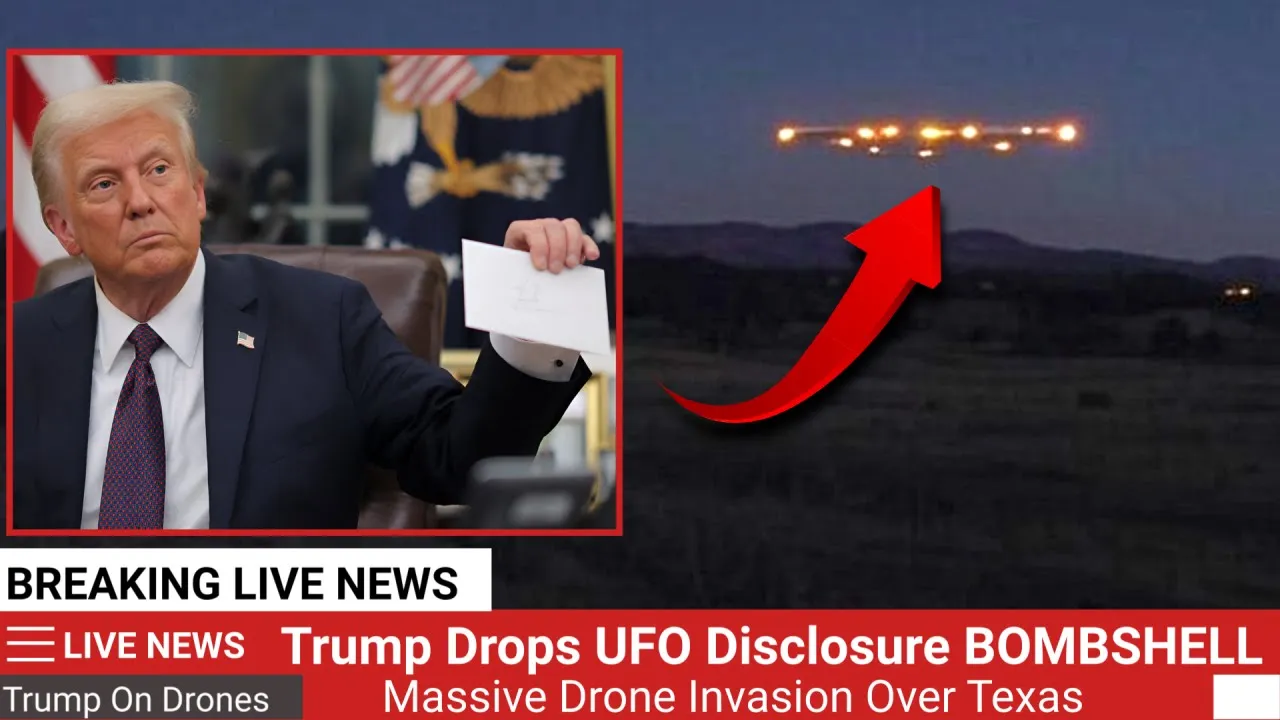 Trump Drops UFO Disclosure BOMBSHELL!!!