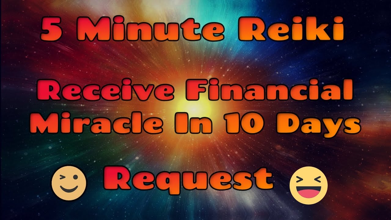 Reiki✨Financial Miracle💰 Unexpected Cash In 10 Days😮5 min Healing Hands Series✋🤚