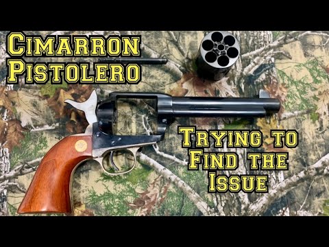Cimarron Pistolero 45 Colt-Testing to Find the Issue
