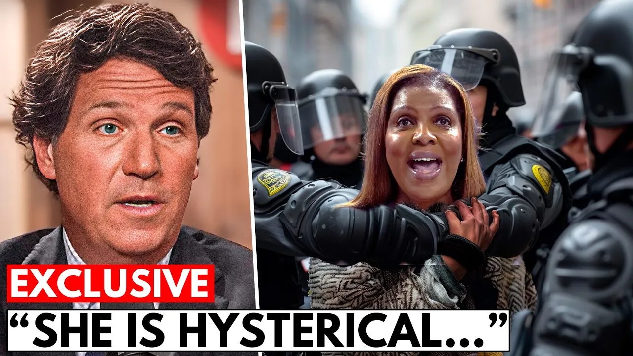 1 Min Ago: Tucker Carlson Just Made HUGE Announcement About Letitia James