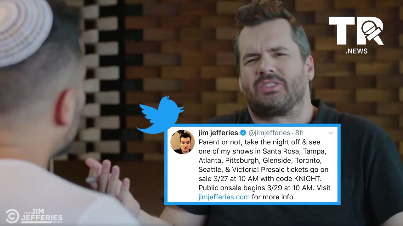 Jim Jefferies is BACK but NOT to apologize