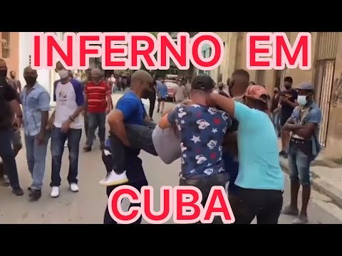 PROTESTOS EM CUBA PREOCUPA ESQUERDA BRASILEIRA .