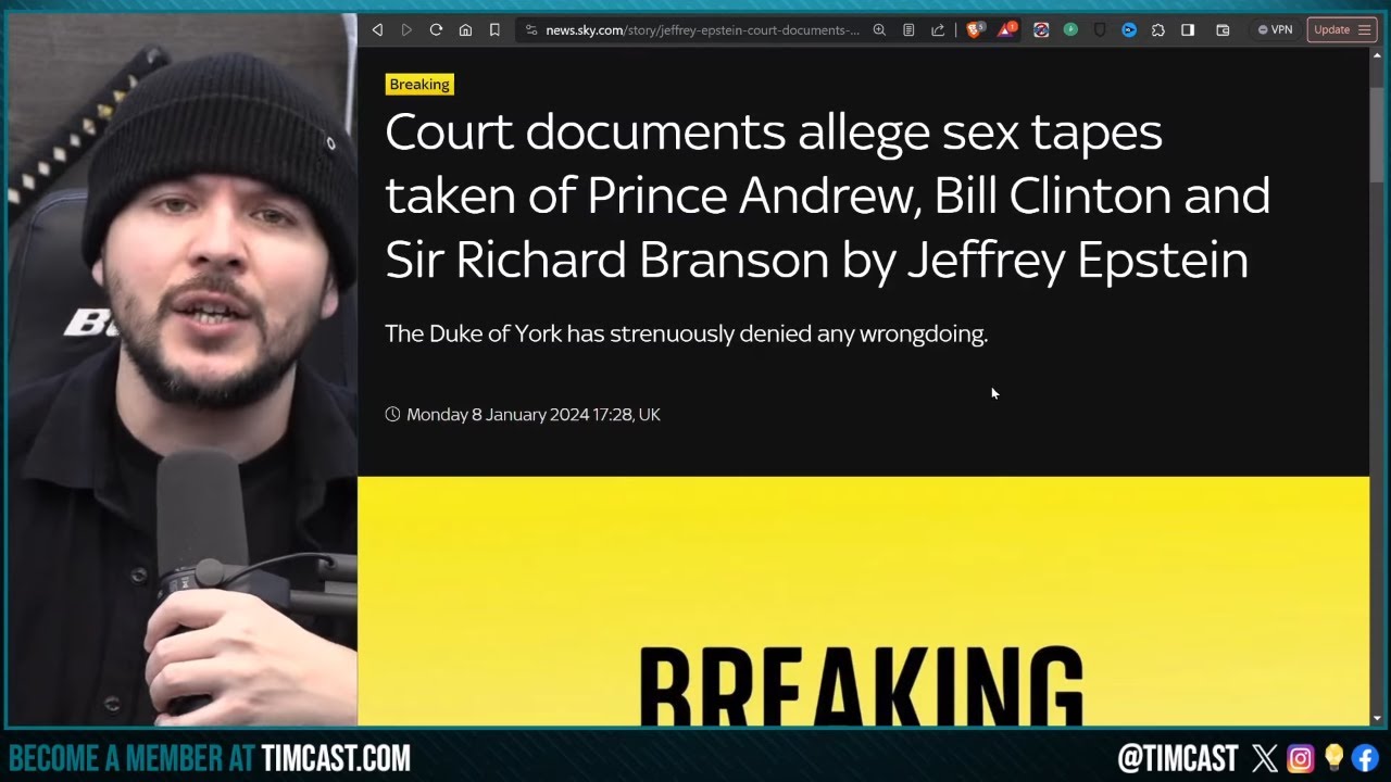 TAPES OF BILL CLINTON Abusing Girls Exist Says NEW Epstein Docs, Trump ALSO Accused In SHOCK Report