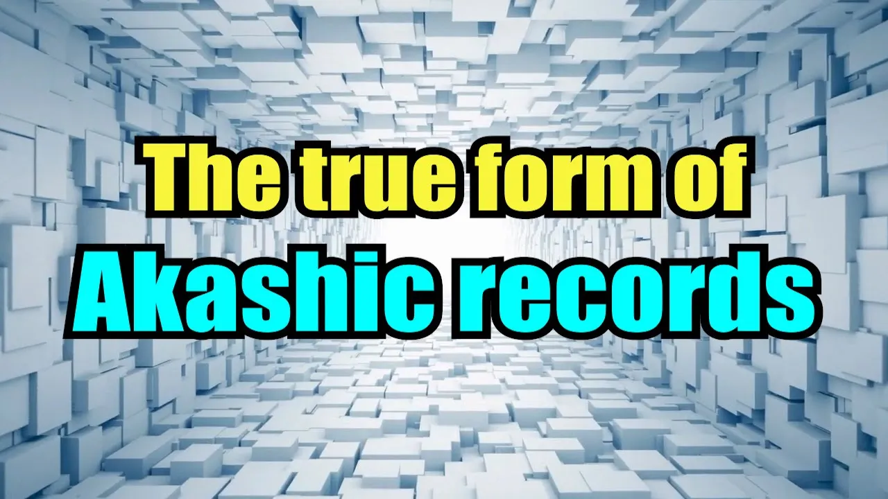 The true form of the "Akashic records" that contain a record of everything in the universe
