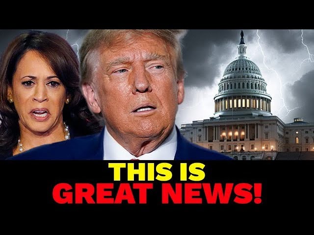 🔴Trump BREAKING NEWS! Trump gets GOOD NEWS as Kamala SINKS!