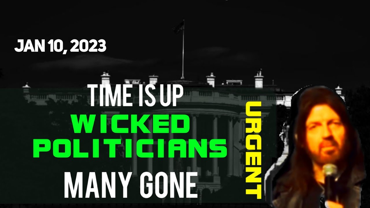 Robin Bullock PROPHETIC WORD🚨[WICKED POLITICIANS] MANY GONE-TIME IS UP Prophecy Jan 10, 2023