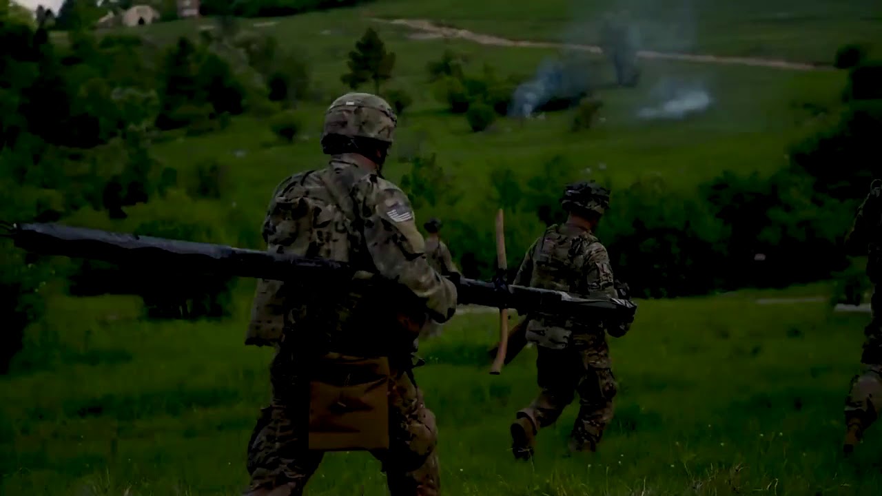 Combined arms live fire training exercise