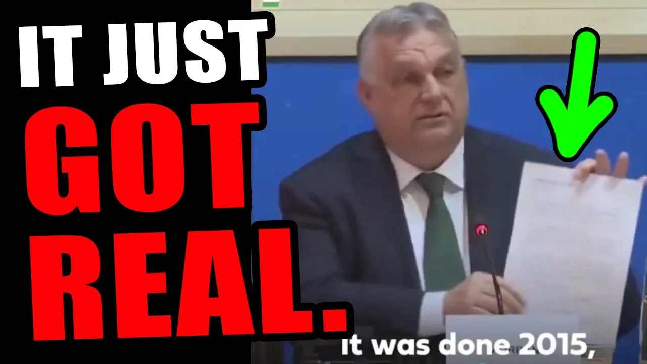 BOOOM!!!! EU leader just dropped a BOMBSHELL.