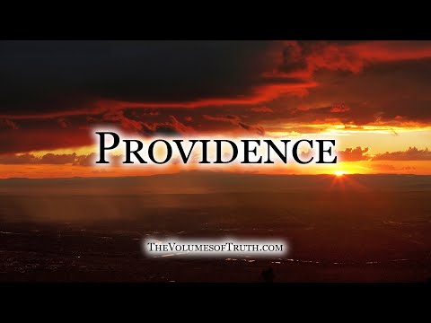 PROVIDENCE is drawn back...