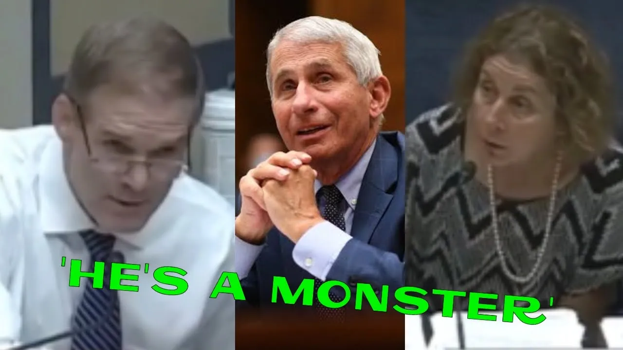 Fauci's Employee Turns on him, EXPOSES Hórrible Findings to Jim Jordan and the Entire Congress