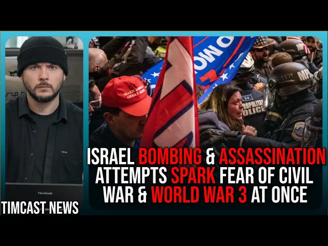 Israel Bombing & Trump Assassination Attempts Spark Fear Of World War 3 & Civil War AT THE SAME TIME