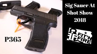 Sig Sauer P365 at Shot Show
