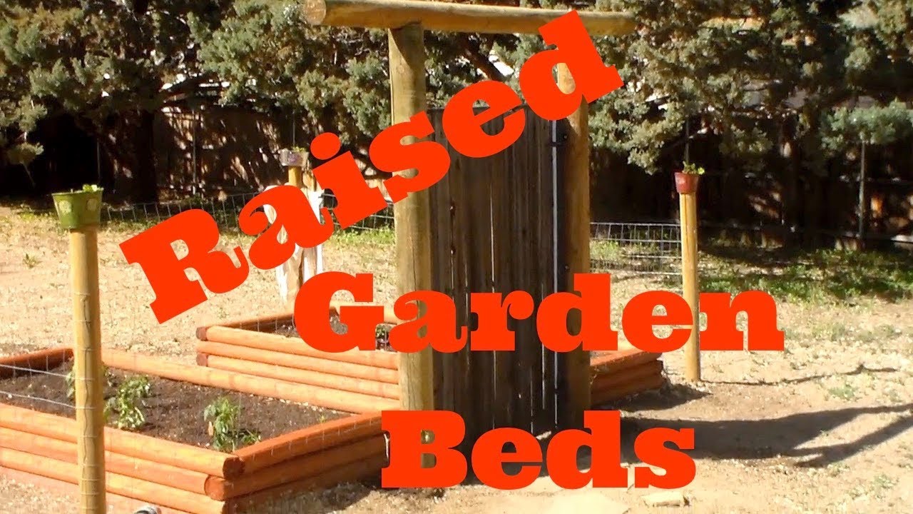 Putting in our first Raised Garden Beds on the little Homestead