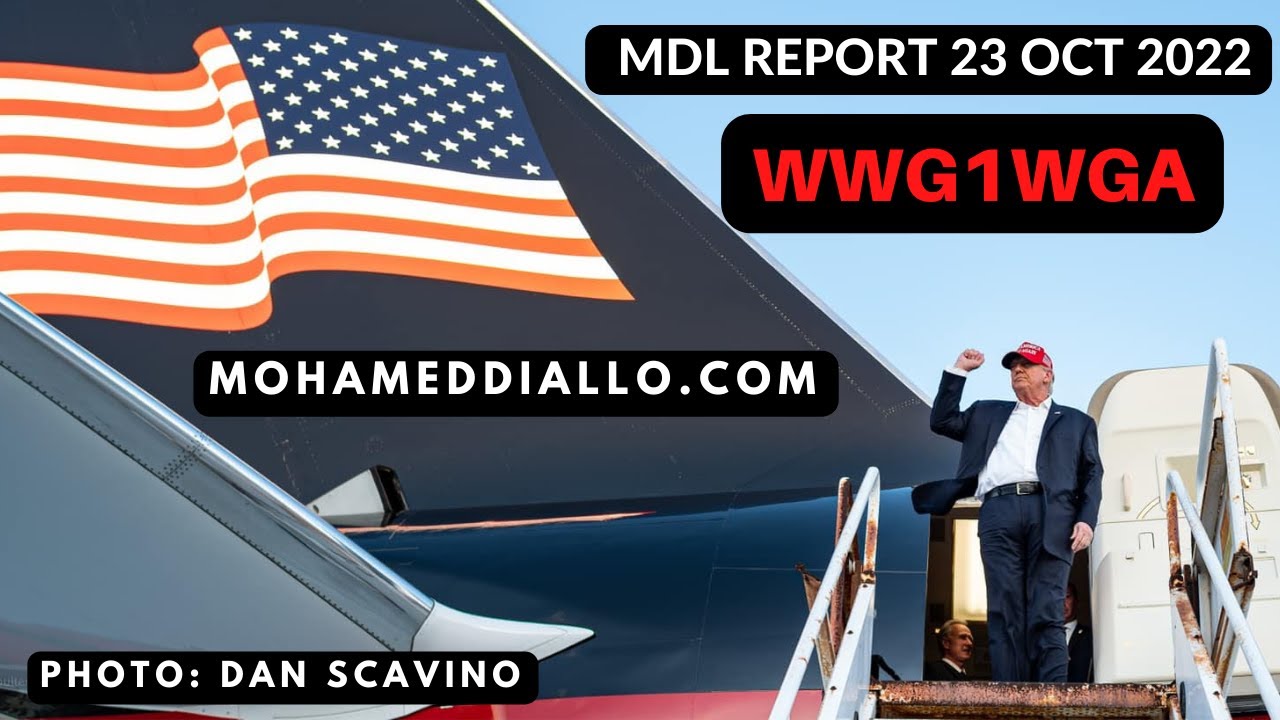 MDL REPORT 23/10/22- MEETING GÉANT DE DONALD TRUMP-ROBSTOWN TEXAS- KE PASSA AUX USA?