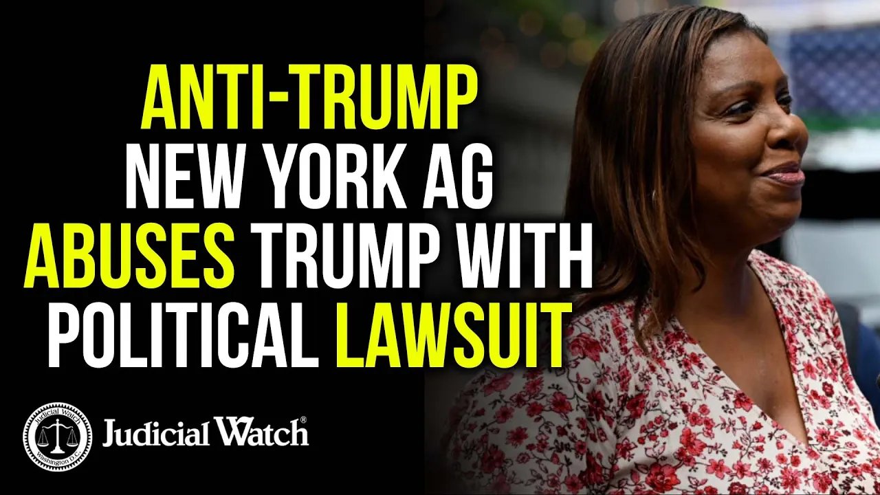 Anti-Trump NY AG Abuses Trump with Political Lawsuit -- Right in the Middle of Election Season!