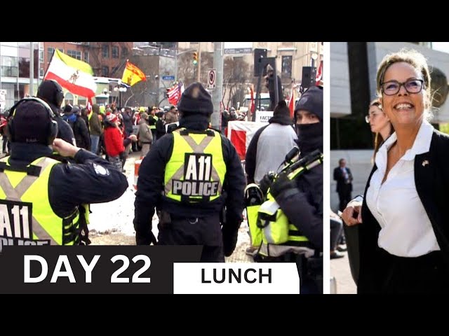Tamara Lich and Chris Barber Trial Day 22 Lunch Update