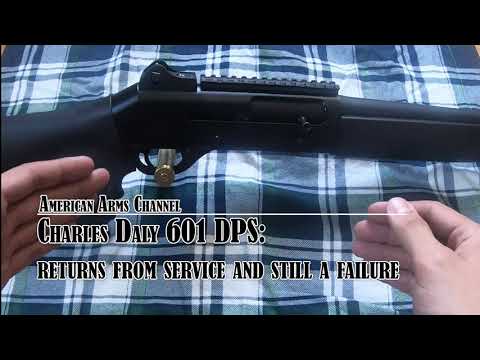 Charles Daly 601 DPS: Return from Chiappa Service and Still a Failure - Rant on Bad Customer Service