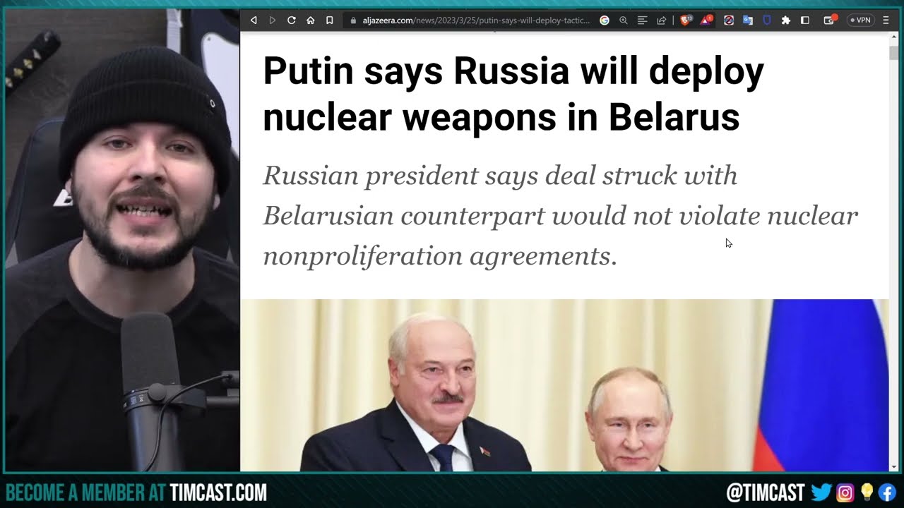Russia To Deploy NUCLEAR WEAPONS North Of Ukraine Sparking WW3 Fear,  UK Deploys DEPLETED URANIUM