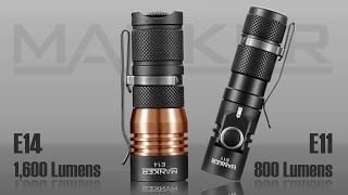 1,600 Lumen Manker E14 and 800 Lumen E11