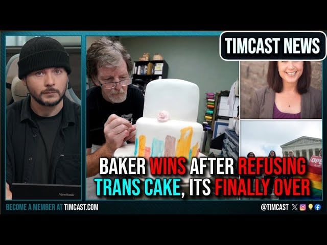 Baker Who REFUSED Trans Cake JUST WON, Woke Harassment HAS FAILED