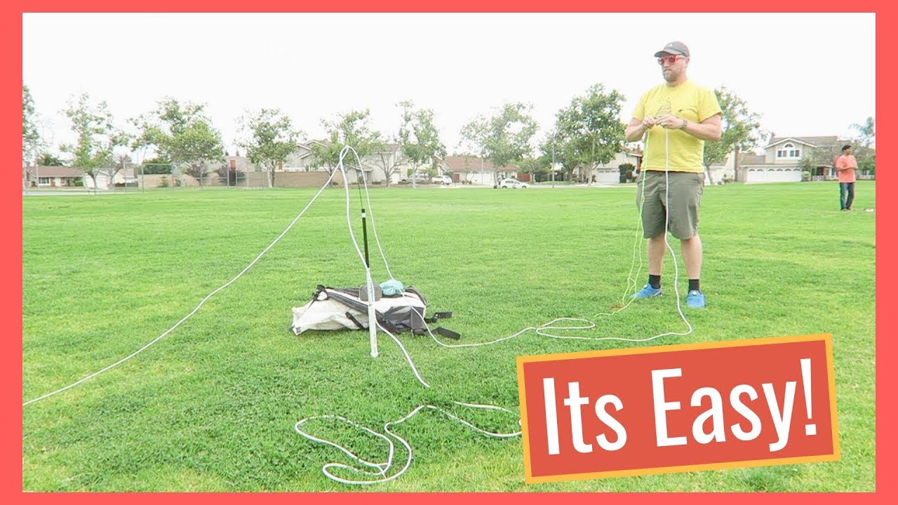 How To Setup And Trim A Speaker Wire Dipole Antenna