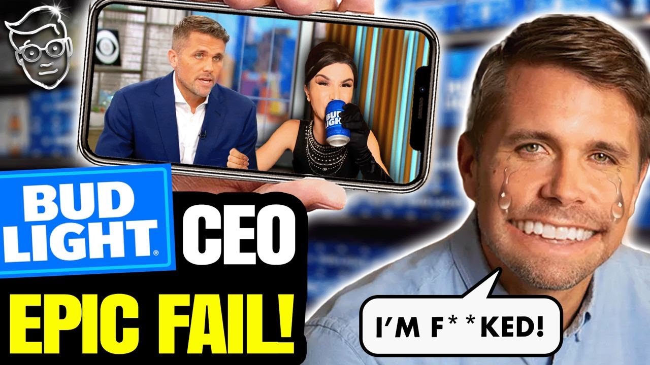 YIKES! Bud Light CEO TRAIN WRECK 1st LIVE Interview | Says Bud Would Partner With Mulvaney AGAIN!?