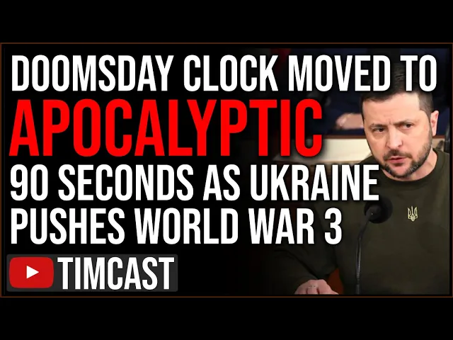 Doomsday Clock Moved To 90 SECONDS Signaling WW3 Is Close, Power Station Attacks May Mean CIVIL WAR