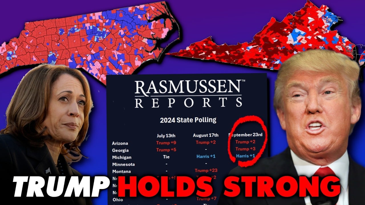 ITS CLOSE! Mega Dump of State Polls Shows Good News for Trump 2024