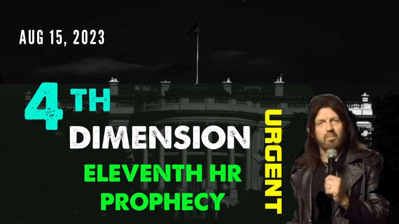 Robin Bullock PROPHETIC WORD🚨[4th DIMENSION Prophecy]Eleventh Hour Broadcast Aug 15, 2023