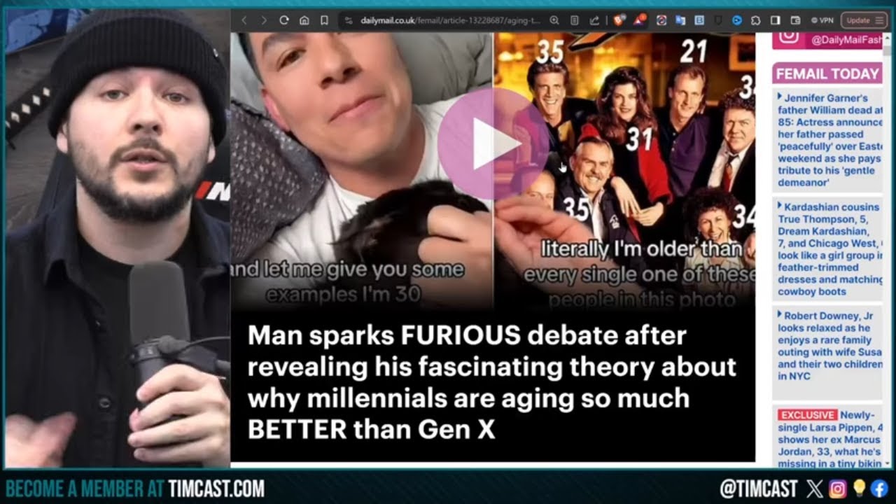 Millennial Explains Why Boomers LOOKED SO OLD, Millennials ARENT Aging Physically AND Socially