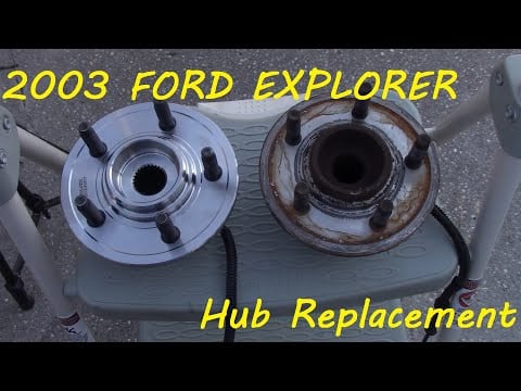 2003 Ford Explorer Wheel Hub Replacement